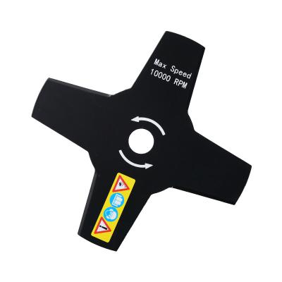 China Industrial Grade Manganese Alloy Customized Saw Blade 255Mm 4T Cutting Blade For Grass for sale