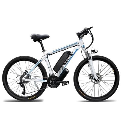 China Factory Direct Wholesale Chinese Popular 24 Inch Electric Bike 48v Pedal Bike Electric Bicycles With Led Lights for sale