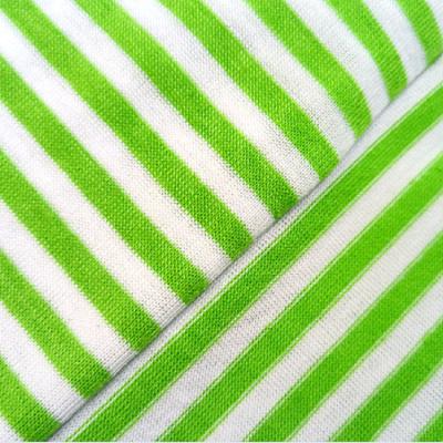 China Anti-Static professional manufacture custom soft stretch TR fabric artificial knit yarn dyed TR stripe fabric for sale