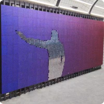 China High Frame Rate Mechanical Flip Dots Display 8x8 Flip Dot for sale
