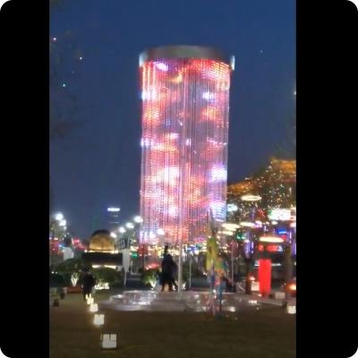 중국 DMX SPI RGB 방수 3D 픽셀 LED 크리스마스 볼 크리스탈 색상 테이블 판매용