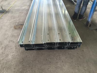 China Z / C het Kanaalstaal van Sectiepurlins Gegalvaniseerd die/voor Bouw wordt opgepoetst Te koop