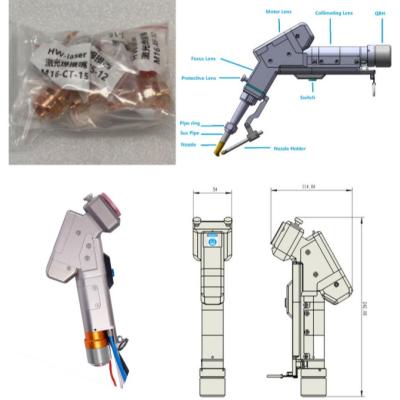 China Multifunctional Handheld Single Wobble 3-in-1 Machine for Welding / Cleaning and Cutting Wire Feeding Device Standard for sale