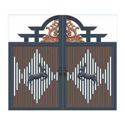 China Manufacturer Wholesale Aluminum Modern Easily Assembled Door Designs Aluminum Door for sale