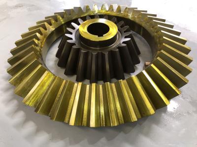 China 20 grados de presión angular engranajes de bisel con capacidad de carga de 1000 libras en venta