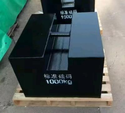 China Gusseisenmaschinen-Forklift-Teil der Prüfgewichte zu verkaufen