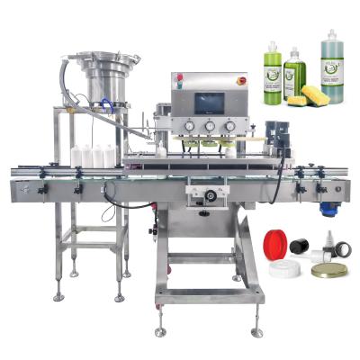 Китай Glass Dropper Bottle Body Gel Cosmetic Spray Bottle Screw Capping Machine For Industrial продается