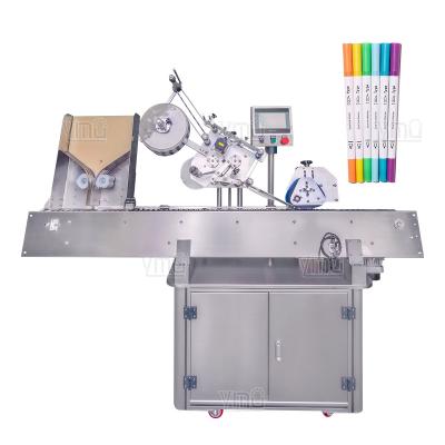 중국 Electric Automatic Wax Crayons Labelling Machine For Syringe Vial Label Applicator 판매용