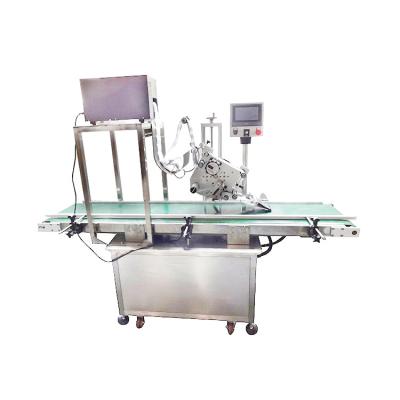 Chine Imprimante plate Label Applicator 1phase de pot de bouteille de système de PLC HMI à vendre