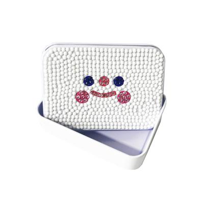 China DIY Cartoon Diamond Metal Candy Canister Painting Tin for sale