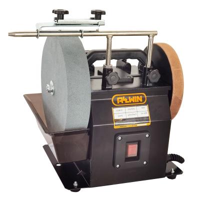 China Universal Low Speed Combo Cool Bench Sharpener Wet Jig Water Support Ax Jig Sharpener for sale