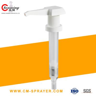 Chine 38/410 distributeur de grande viscosité blanc de pompe de crème de main de chapeau de pompe de la lotion 38-400 à vendre