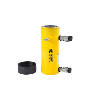 China Construction works 30 60 100 150 200 600 Ton Double Acting Hollow Plunger Hydraulic Cylinder for sale