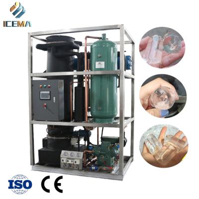China Máquina de fazer gelo em tubo 3T/24H à venda