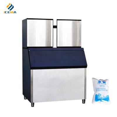 China 220-240V R404a / R507a Commercial Ice Cube Machine Easy Maintenance for sale
