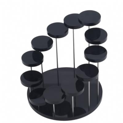 China Modern Hot Sale Ring Display Stands Shelves Multilayer Jewelry Shelf AcrylicJewelry Display Rack for sale