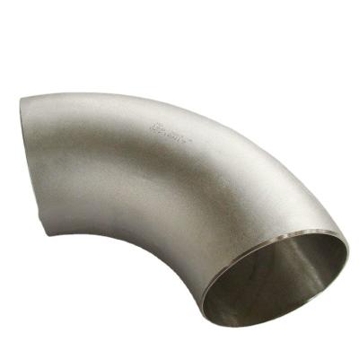 China O cotovelo 90 de ASME B16.9 lustrou os encaixes de tubulação do titânio dos encaixes de tubulação de Nikel à venda