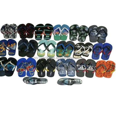 China Mix prints size 40-45 model YH-GLL001 0.48 dollars men's slippers strong and good qualities or flip flops sandals for sale