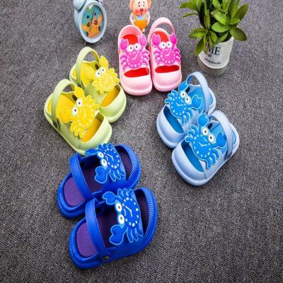 China Around $0.98 Model YH-WY009 mix size 26-35 custom mix boys and girls real photos mix colors kids beach sandals for sale