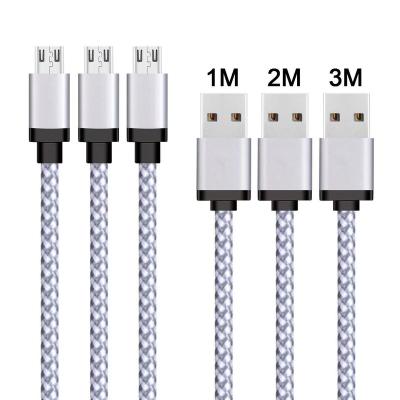 China Type C Mobile Phone Micro USB 3A Fast Speed Charging Charging Cable for sale