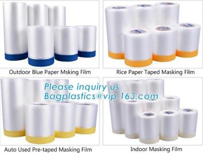 China Papiermaskierungsfilm-/Reis-Papier aufgenommenes Maskierungsfilm-Auto im Freien vor aufgenommen zu verkaufen
