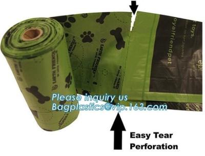 Cina Spreco di plastica del cane del gatto dell'animale domestico del cane di Eco di pulizia della borsa all'aperto amichevole dello spreco in vendita