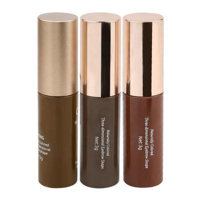 China Waterproof Long Lasting Brow Drama Shaping Chalk Powder Makeup Eyebrow Powder for sale