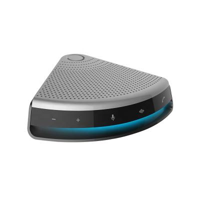 China Handheld Microphone 360 Degree Voice Pickup Blue Tooth V5.0 USB Conference Microphone Wireless Speakerphone for sale