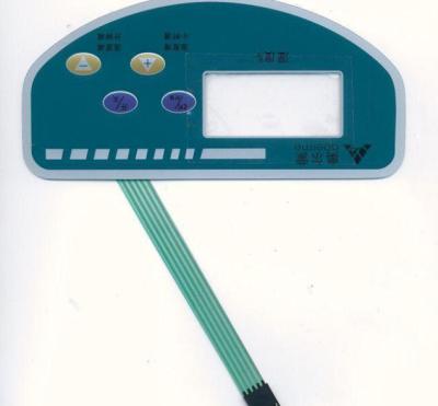 China El panel automotriz flexible elegante del interruptor de membrana de la pantalla táctil con 4 botones en venta