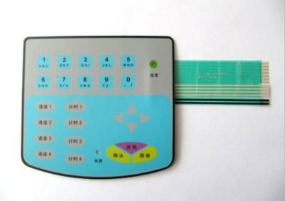 China Teclado impermeável do interruptor de membrana do diodo emissor de luz à venda