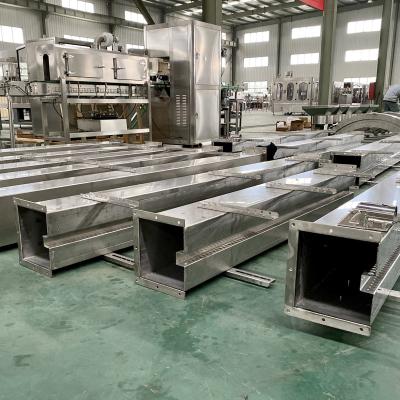 China Heat Resistant High Speed Bottling Machine Feed Plastic Beverage Pet Bottle Air Blow Air Feed Transport Conveyor Bottle Air Filling Vacuum Conveyor for sale