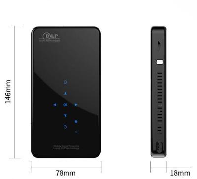 China Pico 2019 PICO Projector Same Day Hot Fast Shipping Mini Projector Home Theater LED Portable Projectors for sale