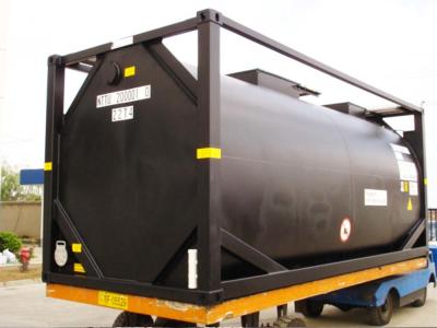 China recipiente de ISO portátil do betume do recipiente 22CBM do tanque de 20ft à venda