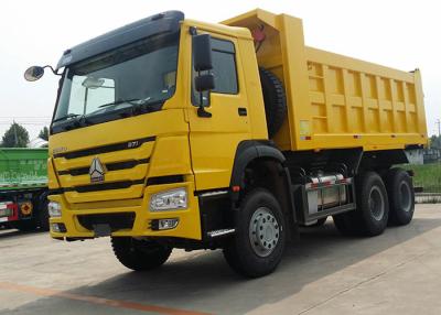 China 30 toneladas amarelam o caminhão basculante do caminhão basculante 375Hp Sinotruk Howo 8x4 à venda