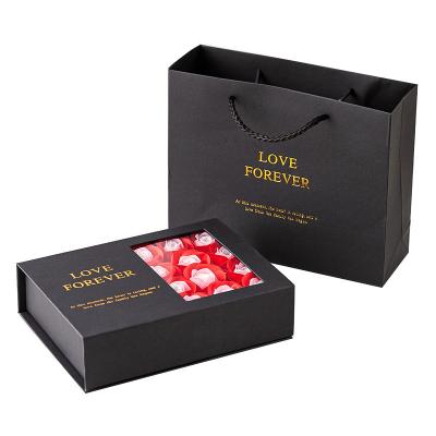 China Lipstick Rose Gift Box Set Tanabata Valentine's Day Jewelry Gift Packaging for sale