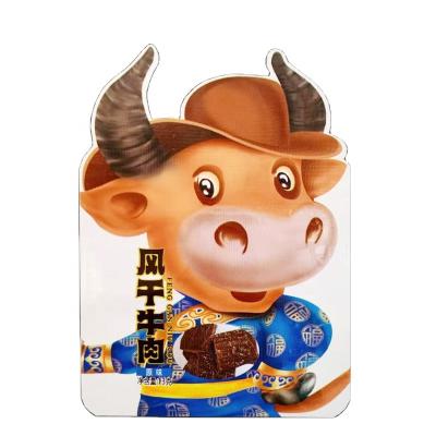 China Moisture Proof Special Shaped Special Bag Aluminum Foil Food Grade Packaging Snacks Bag for sale