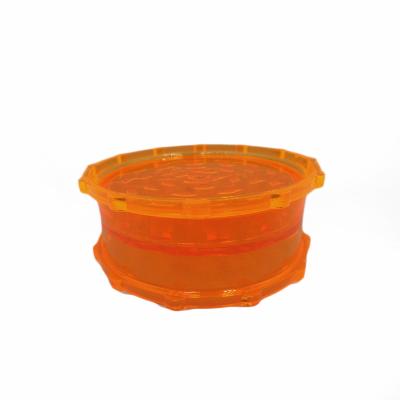 China 2022 Smoke of Herb Grinder Best Selling Amazon Herb Pre Roll Grinder 2 Layer Herb Grinders with Plastic Container Herb Powder Grinder Machine for sale