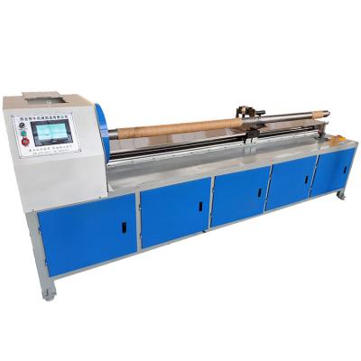 China Packaging paper making industry high productivity full automatic paper core tube fine slitter paper tube slitter for sale