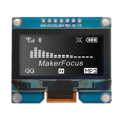 China 1.54 Inch OLED Module 128x64 SSD1306 DriverSerial Blue Yellow Luminescent Display Board For Arduino Raspberry Pi Pico 1.54 Inch for sale