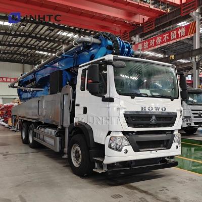 Cina HOWO TX 6x4 telaio Camion pompa calcestruzzo 400 CV 58m 400 CV Camion pompa calcestruzzo in vendita