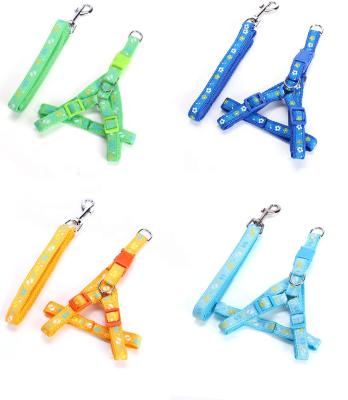 China High Quality Viable Dog Leash Collar Adjustable Dog Harness Set for sale
