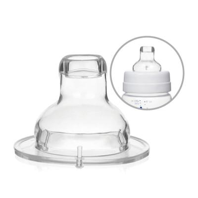 Cina Capezzolo di gomma del silicone del bambino collo veloce di flusso del commestibile dell'ampio in vendita