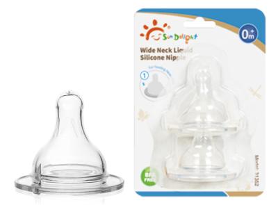 Cina Capezzolo trasparente del silicone del bambino del collo dello SGS ampio in vendita