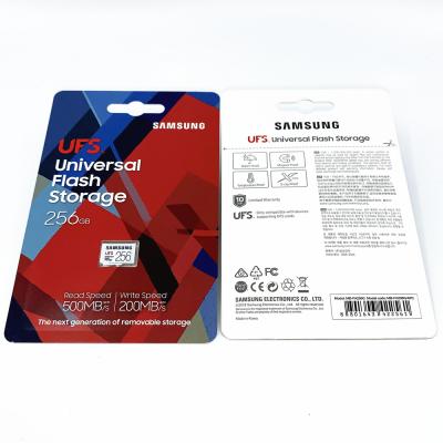 China Samsung UFS Card R500MB/s W200MB/s (64GB-256GB) MB-FA256GA for sale