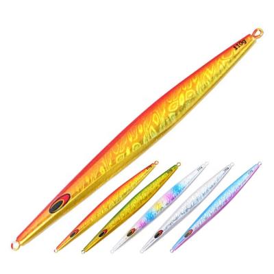 China Newcomer 320g Alloy Lead Bait Lure Deep Road Speed Fishing Lure Glow Vertical Bait Lure For Saltwater for sale