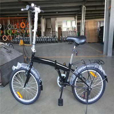China Ordinary Pedal 2024 Adult 7 Gear 20 Inch Folding Bike Bicycle with Steel Crank from OEM for sale