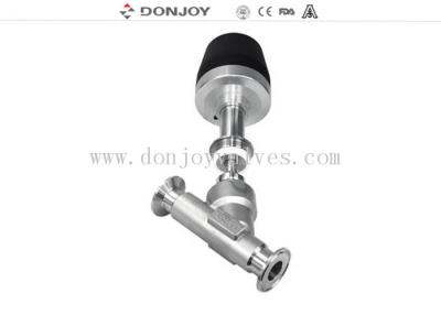 China No Dead leg Angle Seat Valves with Ferrule Connection According ASME BPE for sale