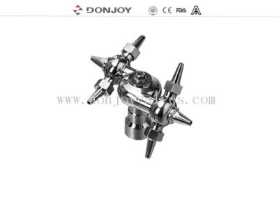 China Stainless Steel CIP System 360° Rotary Tank spray cleaning Ball,Thread Cleaning Ball for sale
