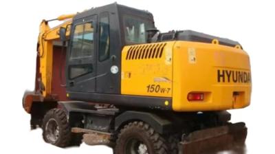 China Hyundai 150w-7 Escavação 15000kg Peso 0.23m3 Balde 83.4kN Força de Escavação à venda