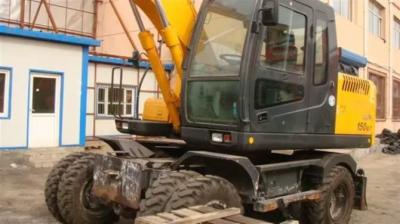 China Cummins B3.9-C Motor Hyundai Excavator 0,23m3 Capacidade de balde 4820mm Profundidade máxima de escavação à venda